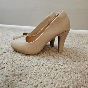 Nude heels